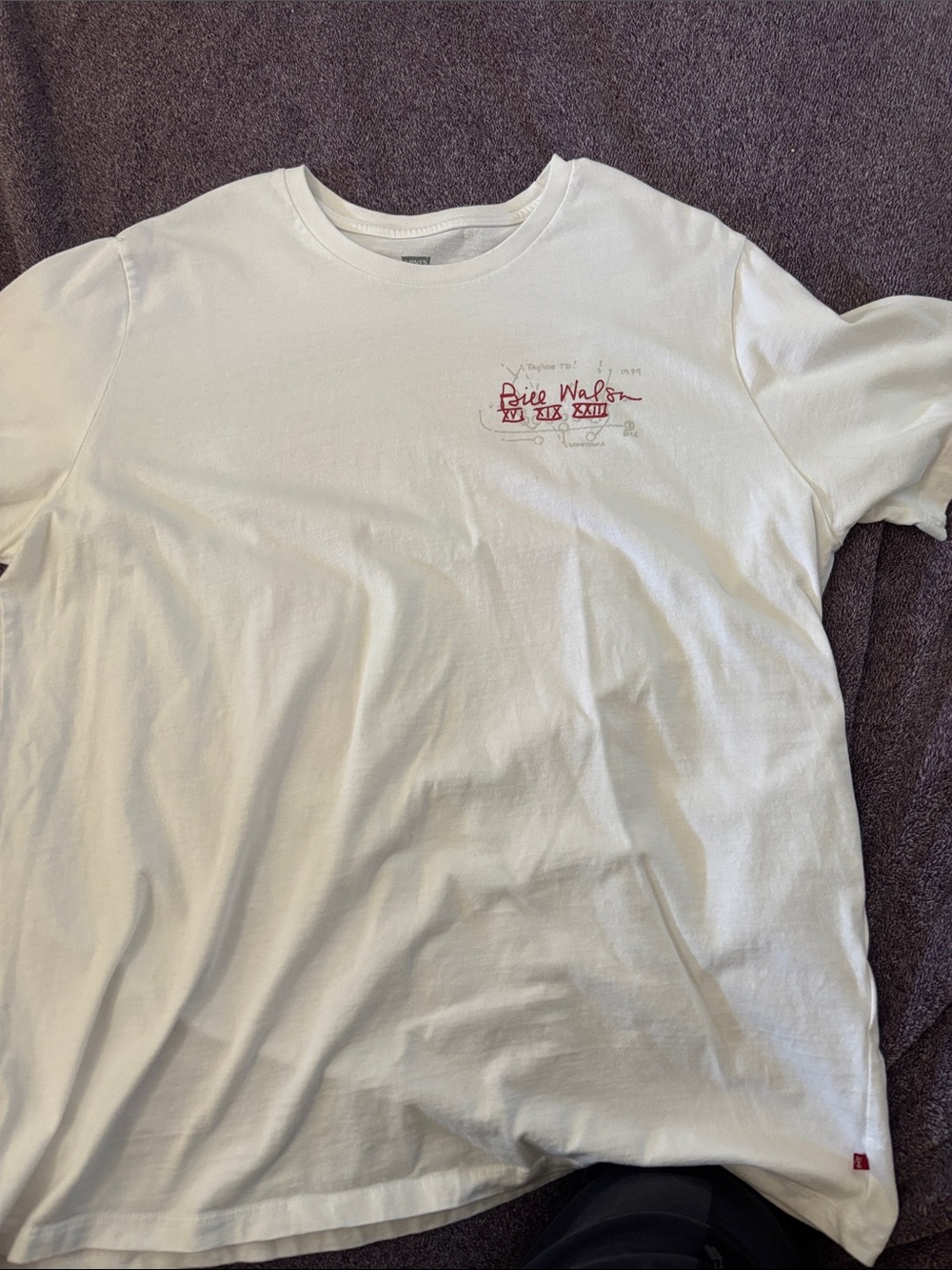 Bill wash 49ers Levi’s shirt